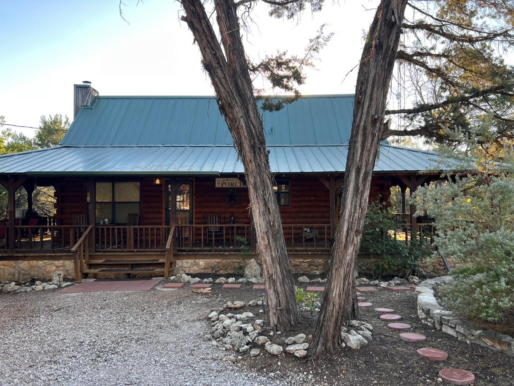 Lake Whitney Log Cabin Lakewood Harbor Exteriér fotografie