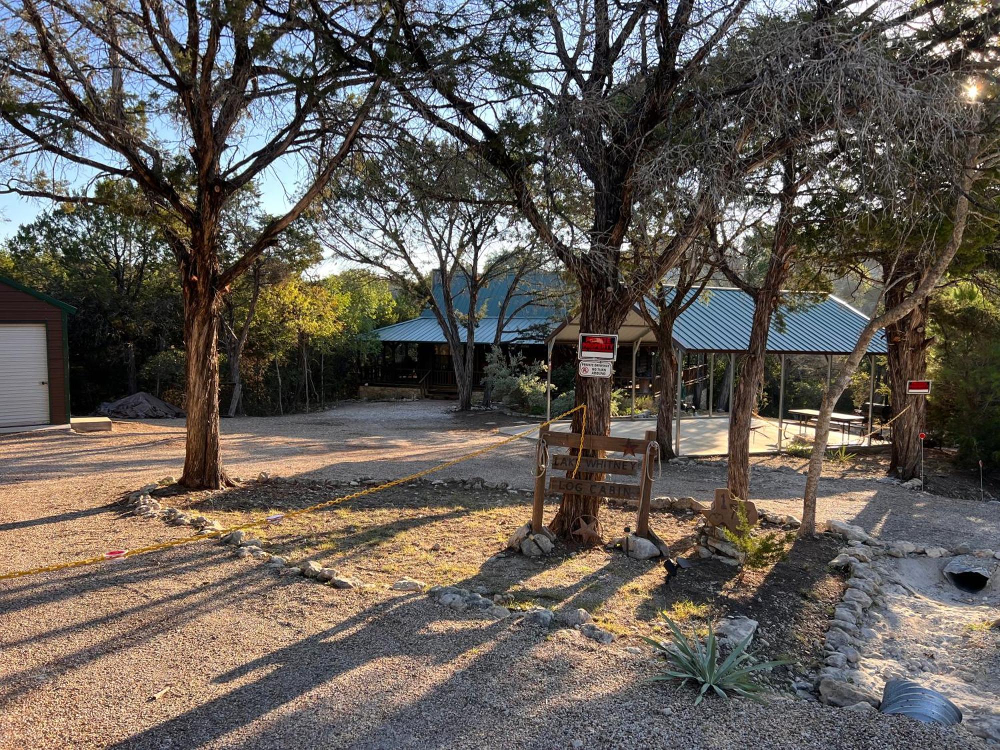 Lake Whitney Log Cabin Lakewood Harbor Exteriér fotografie